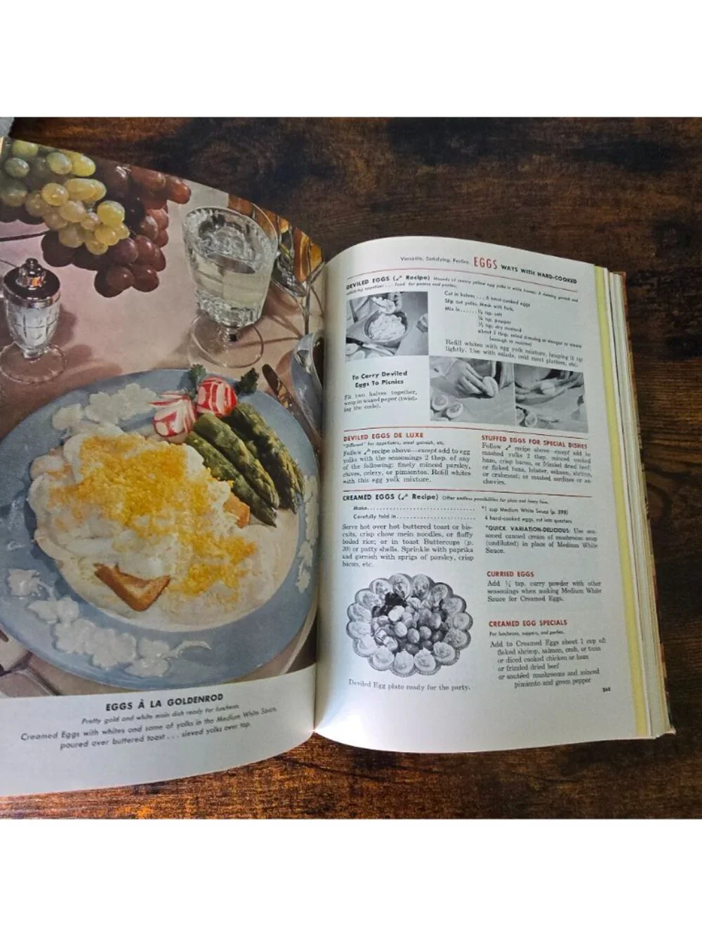 Betty Crockers Picture Cook Book Revised & Enlarged Hardcover 1950s Vintage